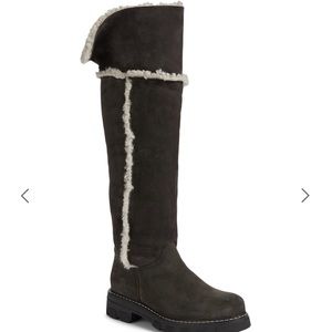 La Canadienne NEW Tammy Suede & Shearling boots
